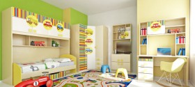 Детская комната Клаксон (Бежевый/корпус Клен) в Куйбышеве - kujbyshev.katalogmebeli.com | фото 5