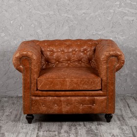 Кресло кожаное Лофт Честер (кожа буйвола) в Куйбышеве - kujbyshev.katalogmebeli.com | фото 7