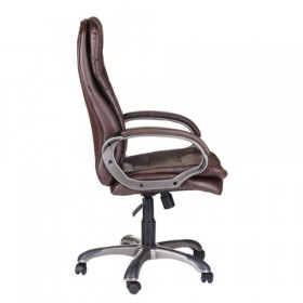 Кресло офисное BRABIX Omega EX-589 (коричневое) в Куйбышеве - kujbyshev.katalogmebeli.com | фото 2