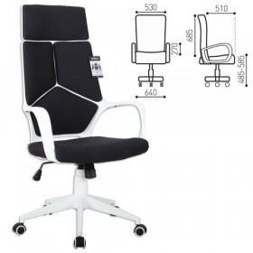 Кресло офисное BRABIX Prime EX-515 (черная ткань) в Куйбышеве - kujbyshev.katalogmebeli.com | фото