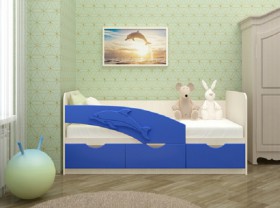 Кровать детская 1,6м Дельфин (Розовый металлик) в Куйбышеве - kujbyshev.katalogmebeli.com | фото 7