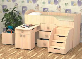 Кровать детская Фея в Куйбышеве - kujbyshev.katalogmebeli.com | фото