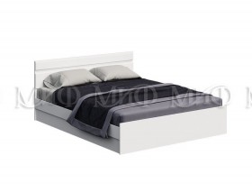 Кровать с подъемным механизмом Нэнси New 1,4м (Белый/белый глянец) в Куйбышеве - kujbyshev.katalogmebeli.com | фото