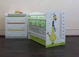 Кроватка детская Жираф в Куйбышеве - kujbyshev.katalogmebeli.com | фото 2