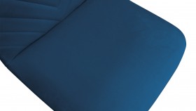 Стул «Шерри» К1С Черный муар/Велюр Confetti Blue в Куйбышеве - kujbyshev.katalogmebeli.com | фото 3